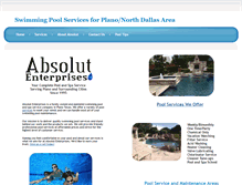 Tablet Screenshot of absolutenterprises.net